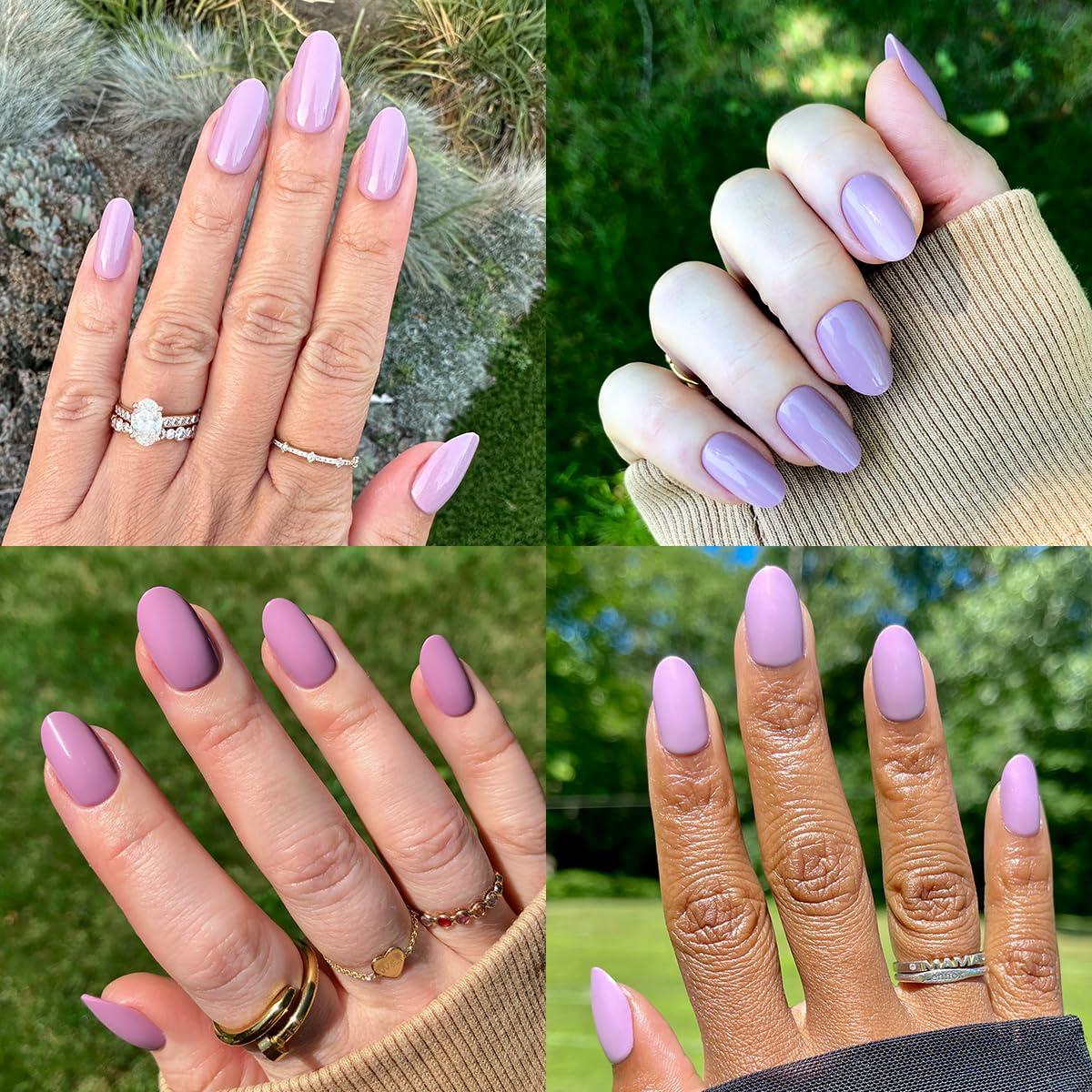 imageOlive ampamp June Classic Super Stick Mani Press On Nails Short Round No Glue Needed 32 Tab Nails in 16 Sizes NonToxic Tabs Easy OnOff NonDamaging Realest Look 7Day Wear Rink Pastel BluePrairie