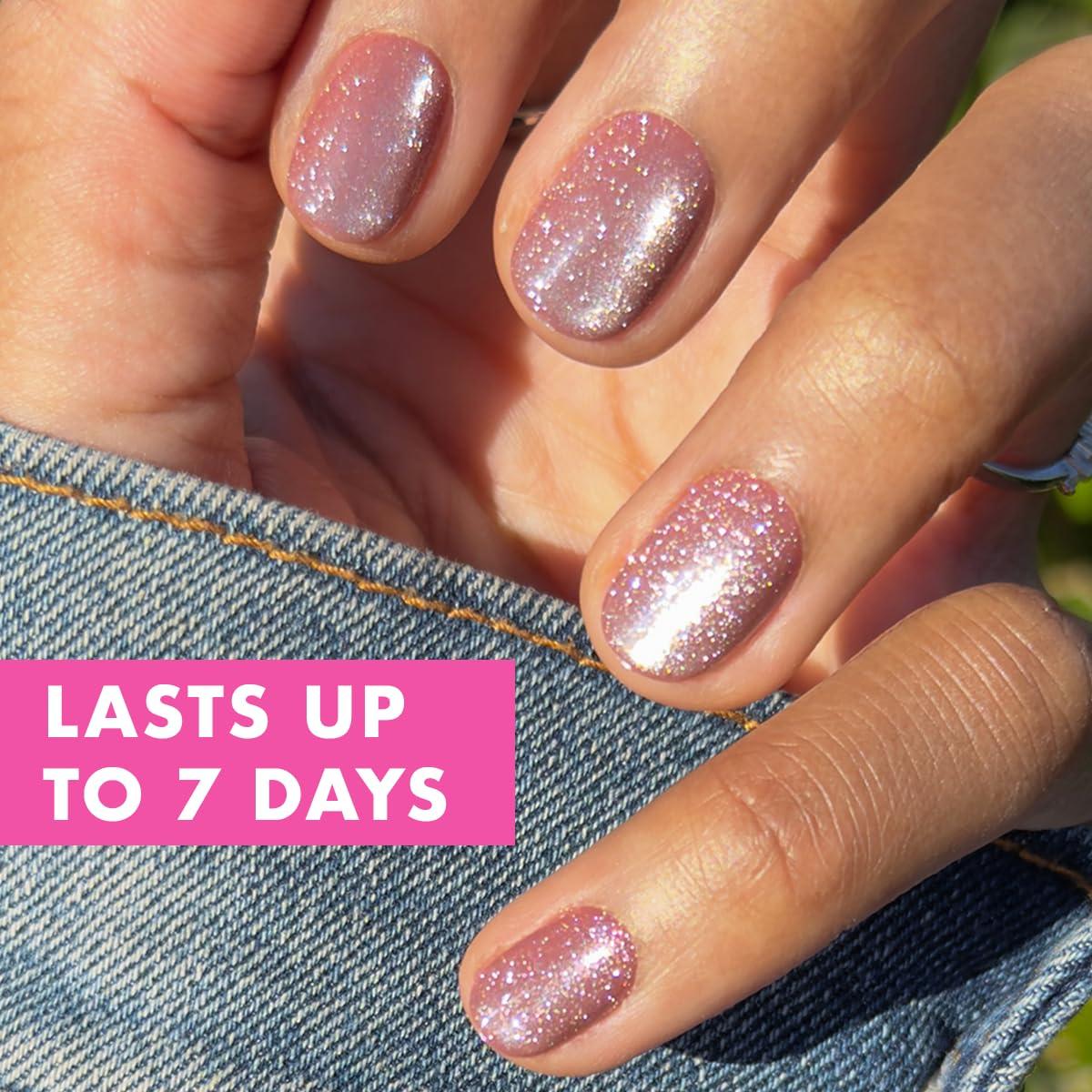 imageOlive ampamp June Effects Super Stick Mani Press On Nails Extra Short Squoval No Glue Needed 32 Tab Nails in 16 Sizes NonToxic Tabs Easy OnOff NonDamaging Real Look 7Day Wear Fairy VelvetShacket Velvet