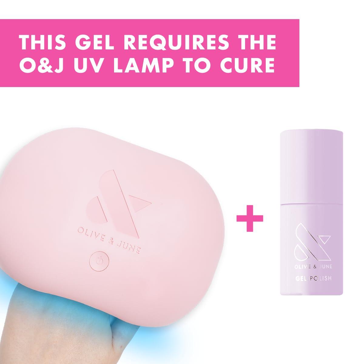 imageOlive ampamp June Gel Polish UV LED Nail Lamp Needed Long Lasting Formula Up to 21 Days of Wear DamageFree Removal SalonQuality Manicure Pedicure at Home Atlas Pearly WhiteYoure Invited