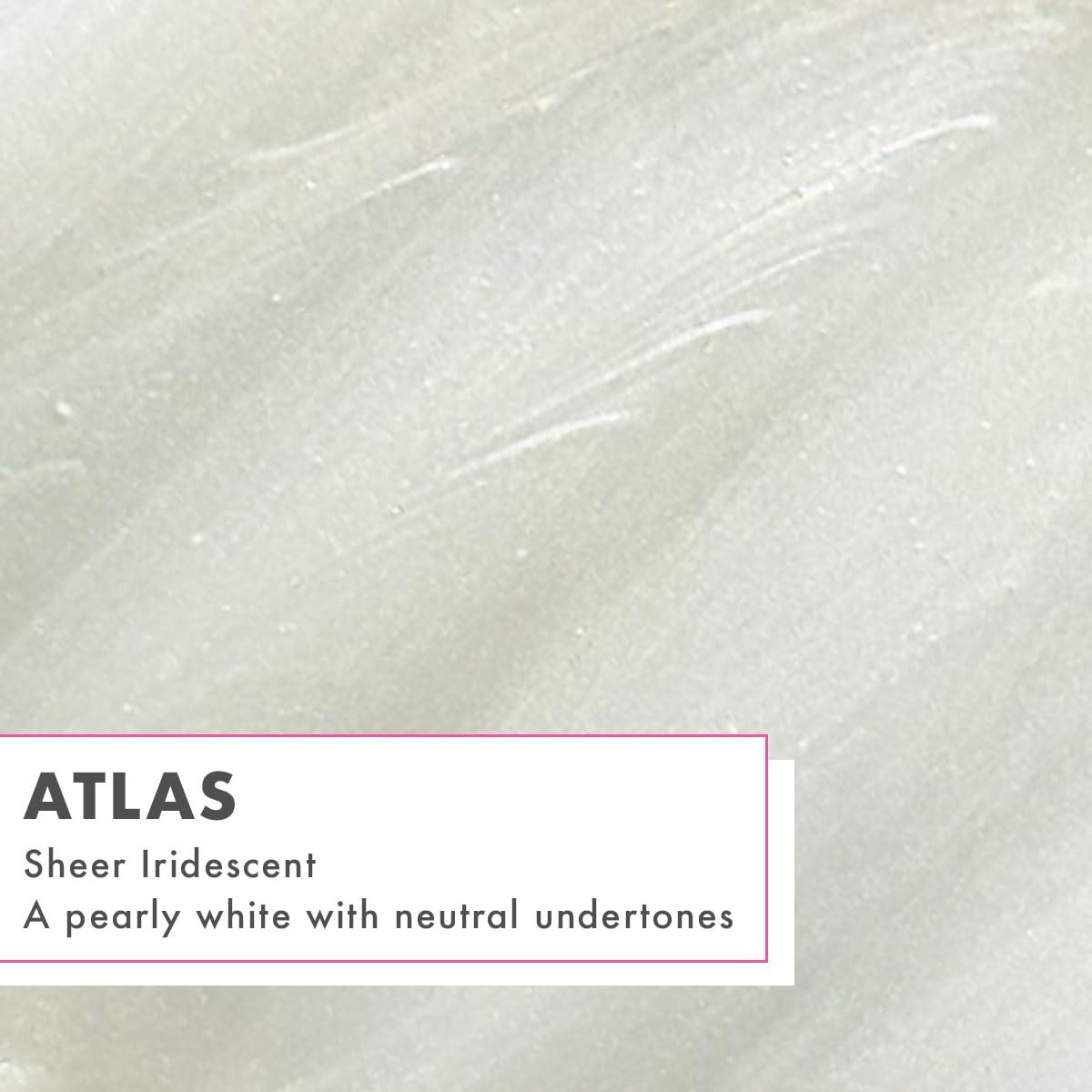 imageOlive ampamp June Gel Polish UV LED Nail Lamp Needed Long Lasting Formula Up to 21 Days of Wear DamageFree Removal SalonQuality Manicure Pedicure at Home Atlas Pearly WhiteAtlas