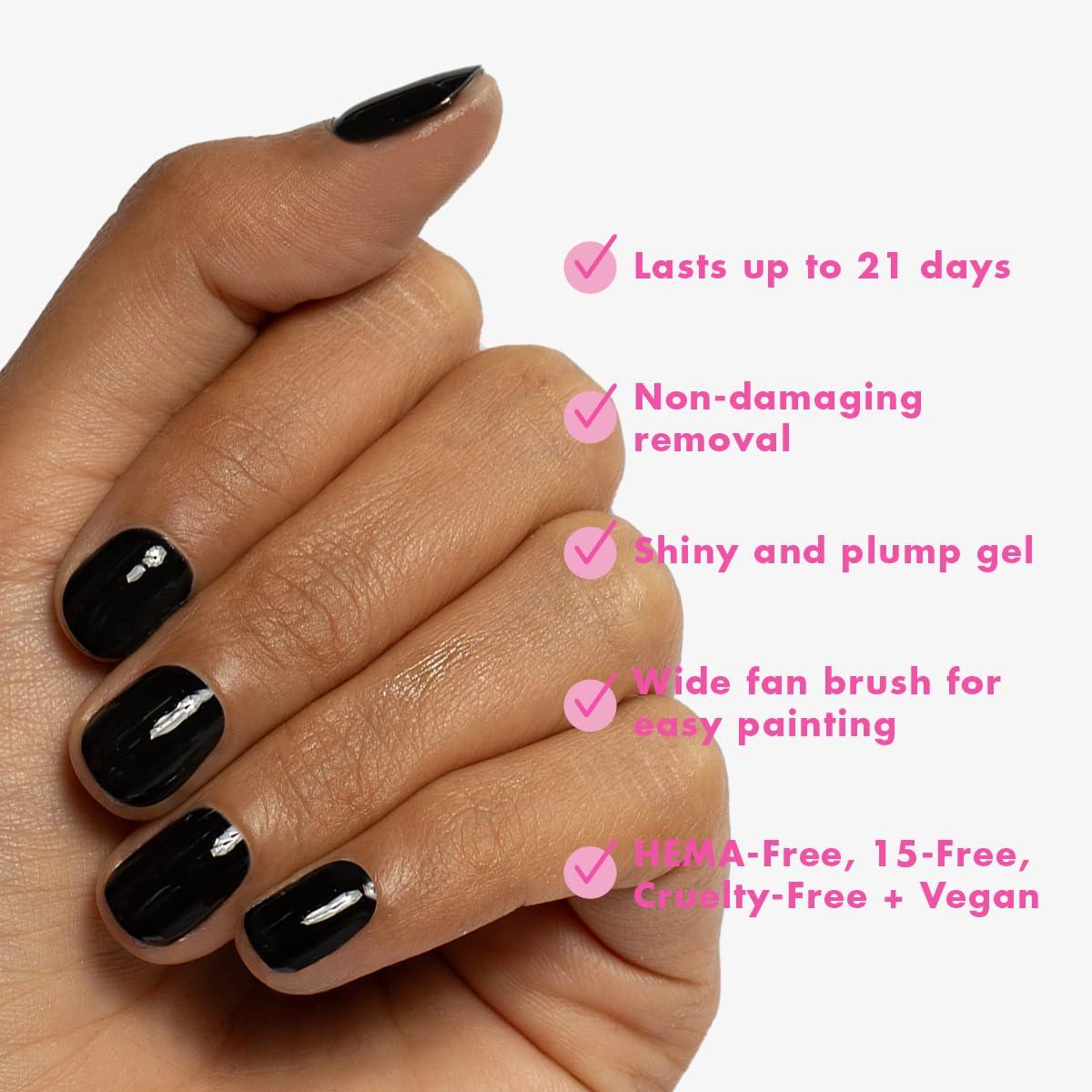 imageOlive ampamp June Gel Polish UV LED Nail Lamp Needed Long Lasting Formula Up to 21 Days of Wear DamageFree Removal SalonQuality Manicure Pedicure at Home GH Baby PinkEM