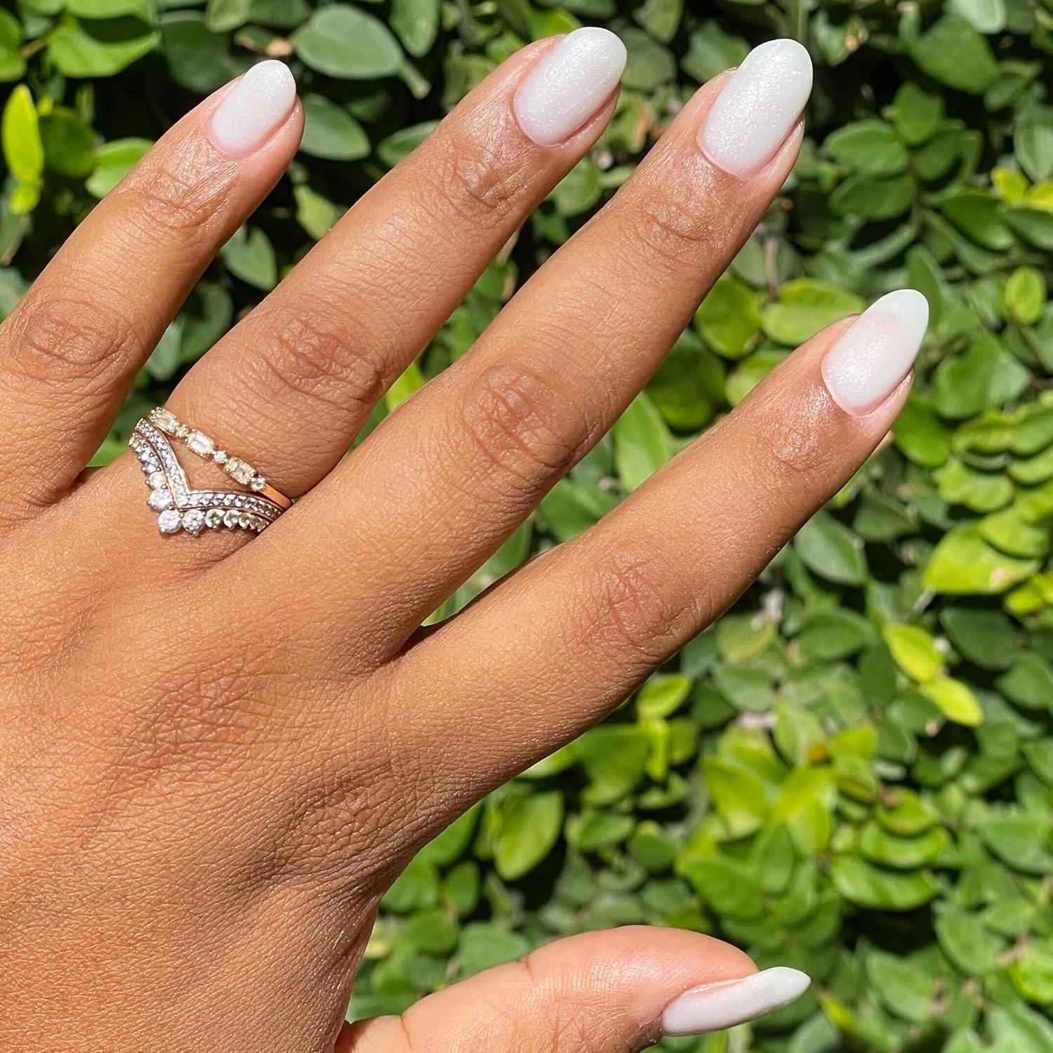 imageOlive ampamp June Gel Polish UV LED Nail Lamp Needed Up to 21 Days DamageFree Glazed Donut Pink Goldfish CCT