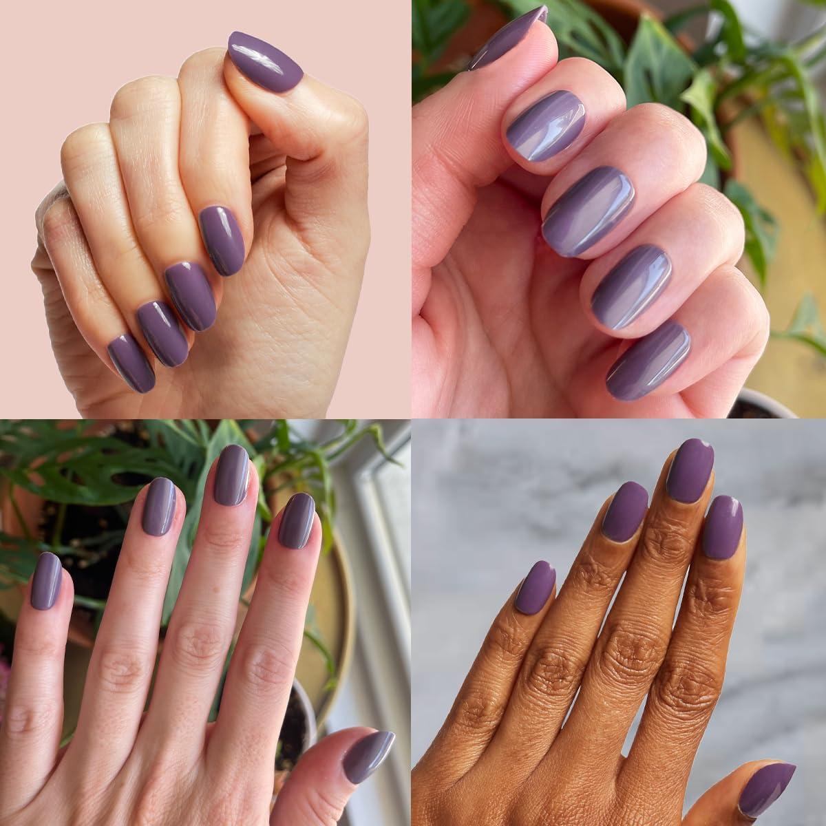 imageOlive ampamp June Instant Mani Press On Nails Glue 42 Fake Nails 21 Sizes NonToxic LongLasting Recycled Materials Realistic LookArt Class