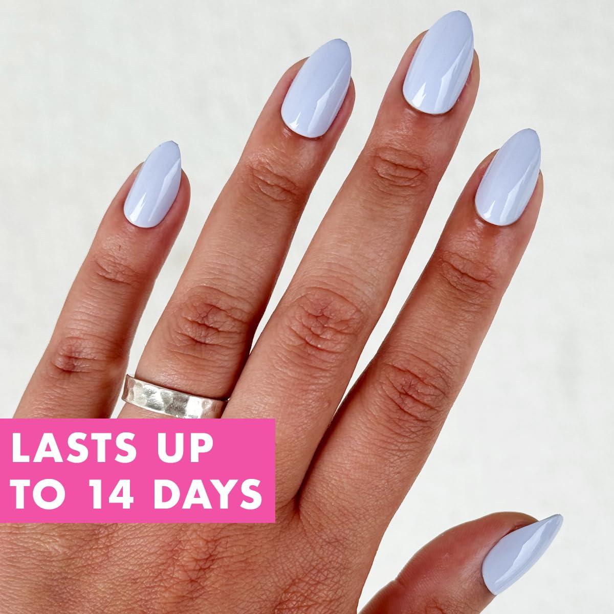 imageOlive ampamp June Instant Mani Press On Nails Glue 42 Fake Nails 21 Sizes NonToxic LongLasting Recycled Materials Realistic LookBP