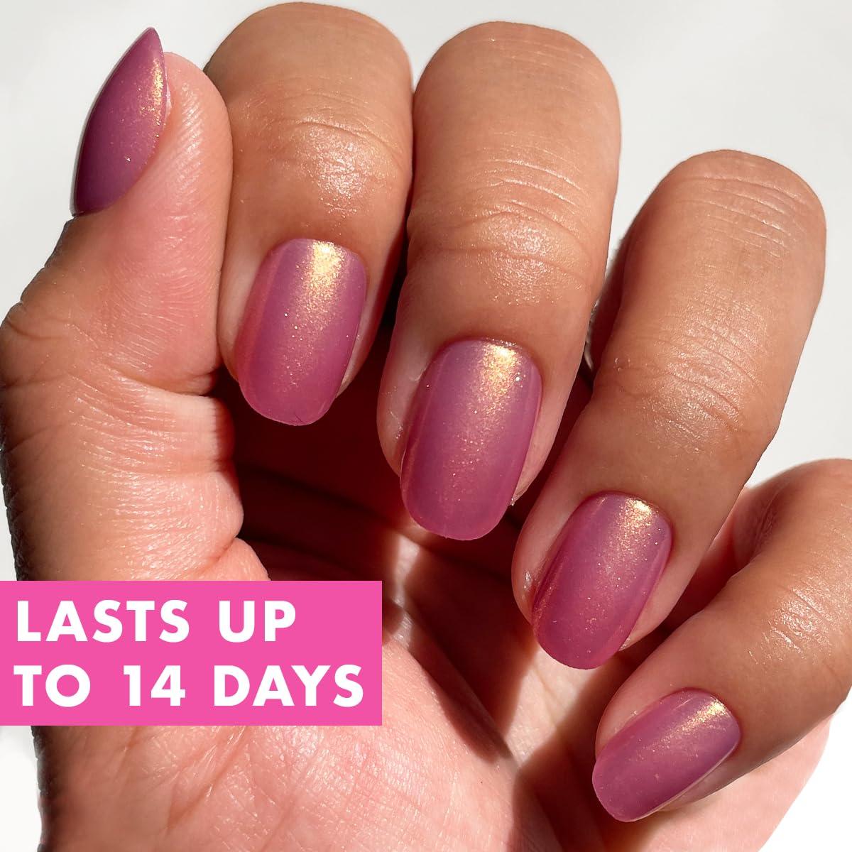 imageOlive ampamp June Instant Mani Press On Nails Glue 42 Fake Nails 21 Sizes NonToxic LongLasting Recycled Materials Realistic LookBaby Starfish