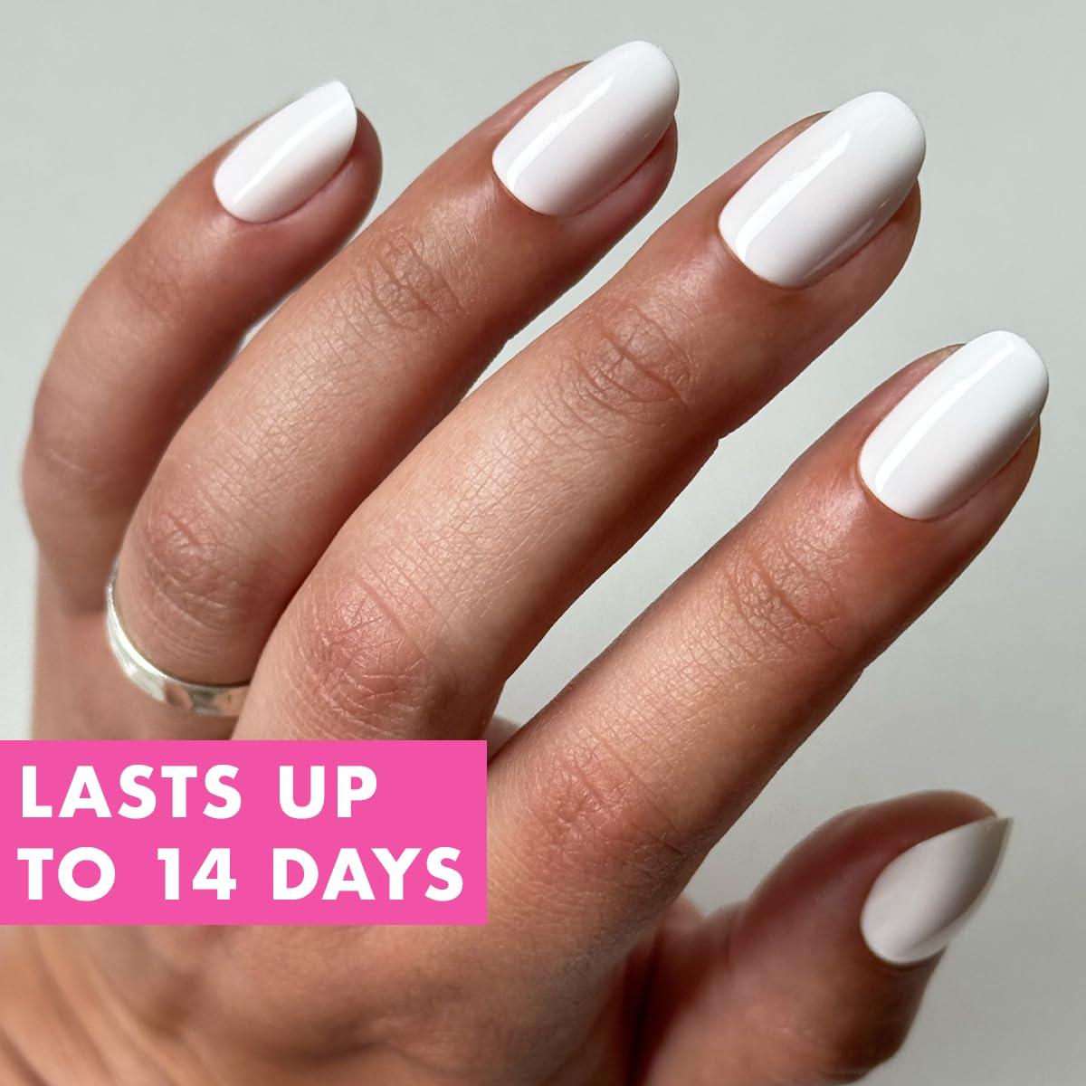 imageOlive ampamp June Instant Mani Press On Nails Glue 42 Fake Nails 21 Sizes NonToxic LongLasting Recycled Materials Realistic LookCCT Gradient