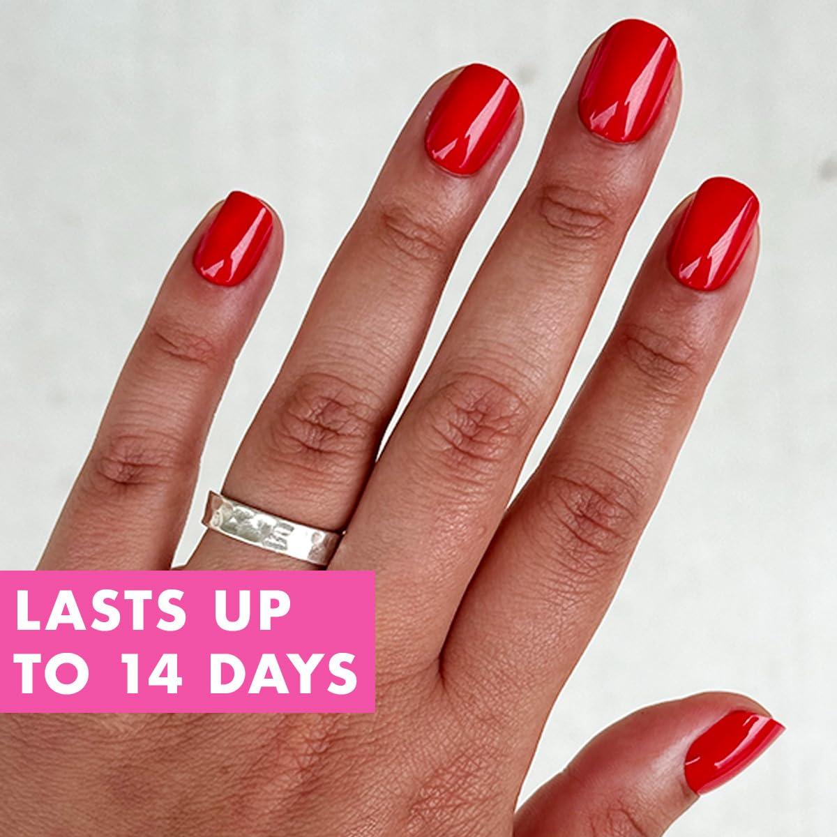 imageOlive ampamp June Instant Mani Press On Nails Glue 42 Fake Nails 21 Sizes NonToxic LongLasting Recycled Materials Realistic LookCV