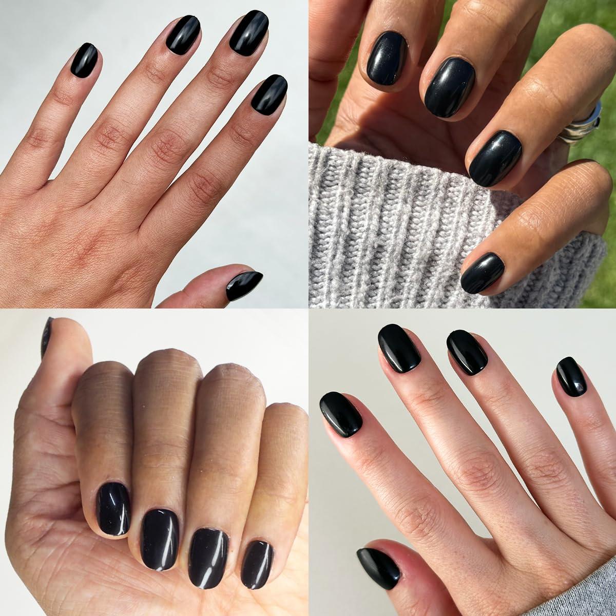 imageOlive ampamp June Instant Mani Press On Nails Glue 42 Fake Nails 21 Sizes NonToxic LongLasting Recycled Materials Realistic LookEM