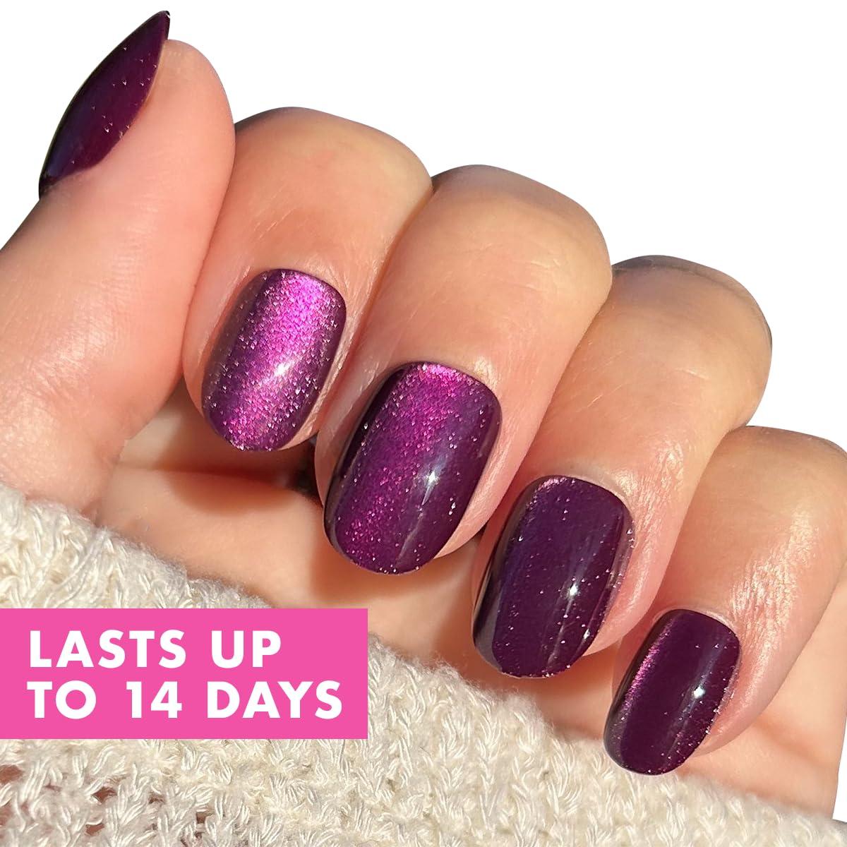 imageOlive ampamp June Instant Mani Press On Nails Glue 42 Fake Nails 21 Sizes NonToxic LongLasting Recycled Materials Realistic LookPlaza Velvet