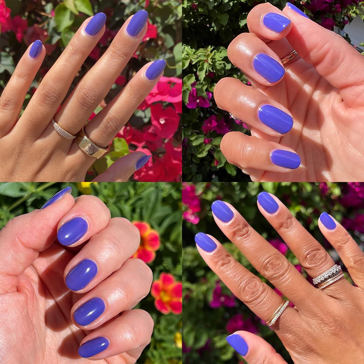 imageOlive ampamp June Long Lasting Nail Polish GelLike Finish No Lamp Needed Lasts up to 10 days SalonQuality Color at Home 15Free Vegan CrueltyFree ChipResistant Shine Social Studies Gunmetal BlueHouse of OJ