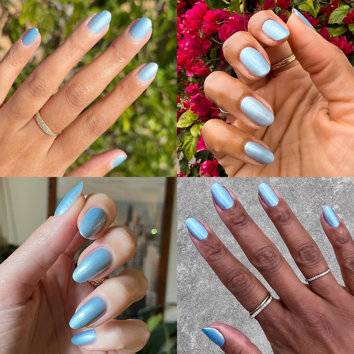imageOlive ampamp June Long Lasting Nail Polish GelLike Finish No Lamp Needed Lasts up to 10 days SalonQuality Color at Home 15Free Vegan CrueltyFree ChipResistant Shine Social Studies Gunmetal BlueSame Day Next Year
