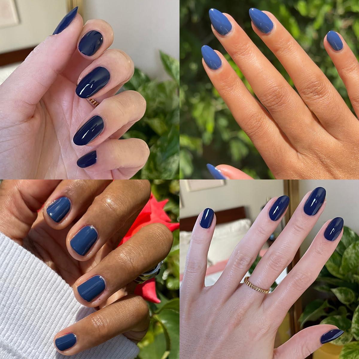 imageOlive ampamp June Long Lasting Nail Polish GelLike Finish No Lamp Needed Lasts up to 10 days SalonQuality Color at Home 15Free Vegan CrueltyFree ChipResistant Shine Social Studies Gunmetal BlueAck a shark