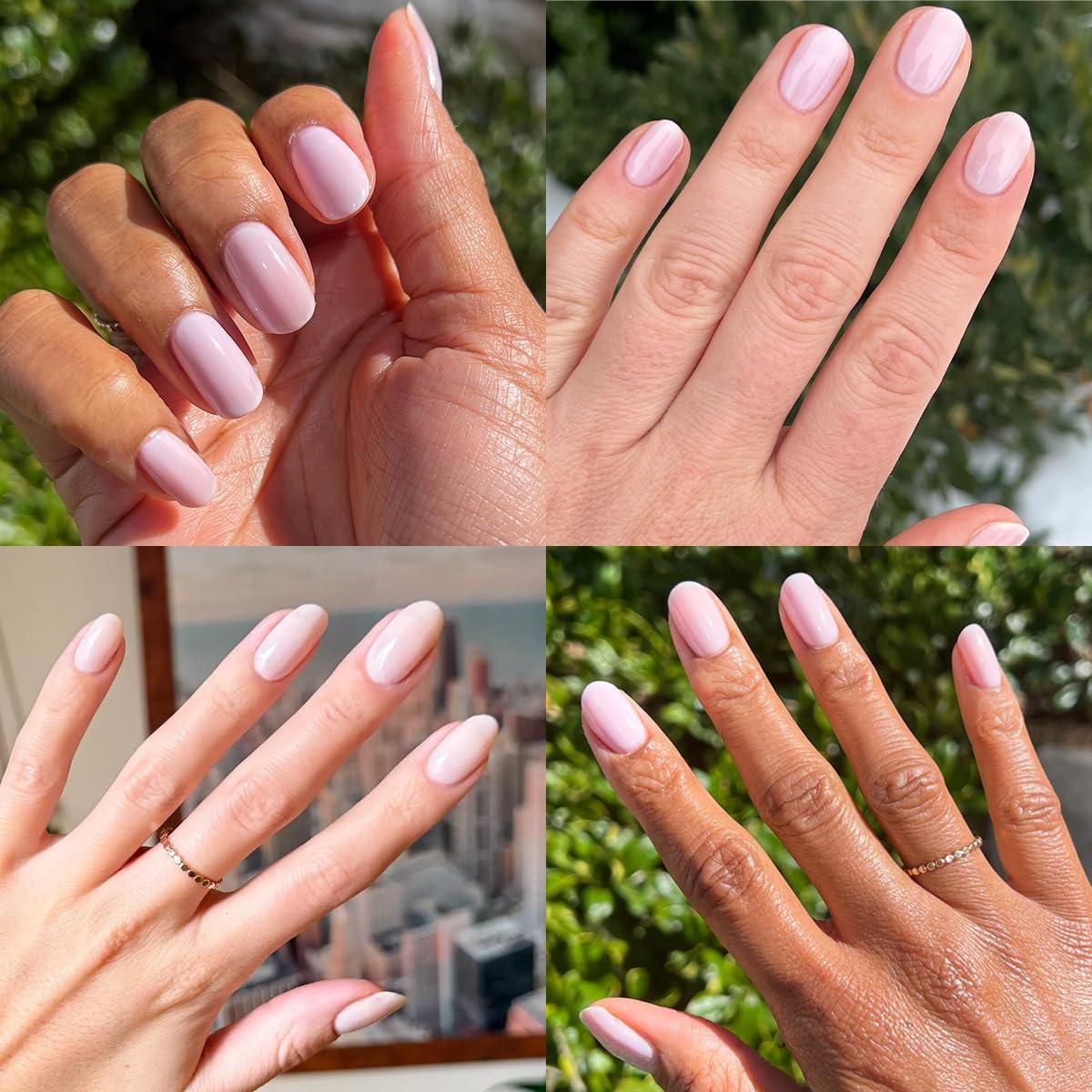 imageOlive ampamp June Long Lasting Nail Polish GelLike Finish No Lamp Needed Lasts up to 10 days SalonQuality Color at Home 15Free Vegan CrueltyFree ChipResistant Shine Social Studies Gunmetal BlueStrawberry Scone