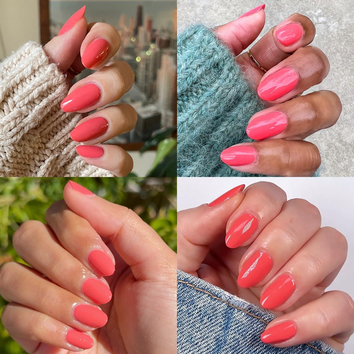 imageOlive ampamp June Long Lasting Nail Polish GelLike Finish No Lamp Needed Lasts up to 10 days SalonQuality Color at Home 15Free Vegan CrueltyFree ChipResistant Shine Social Studies Gunmetal BluePerfect Pinwheel