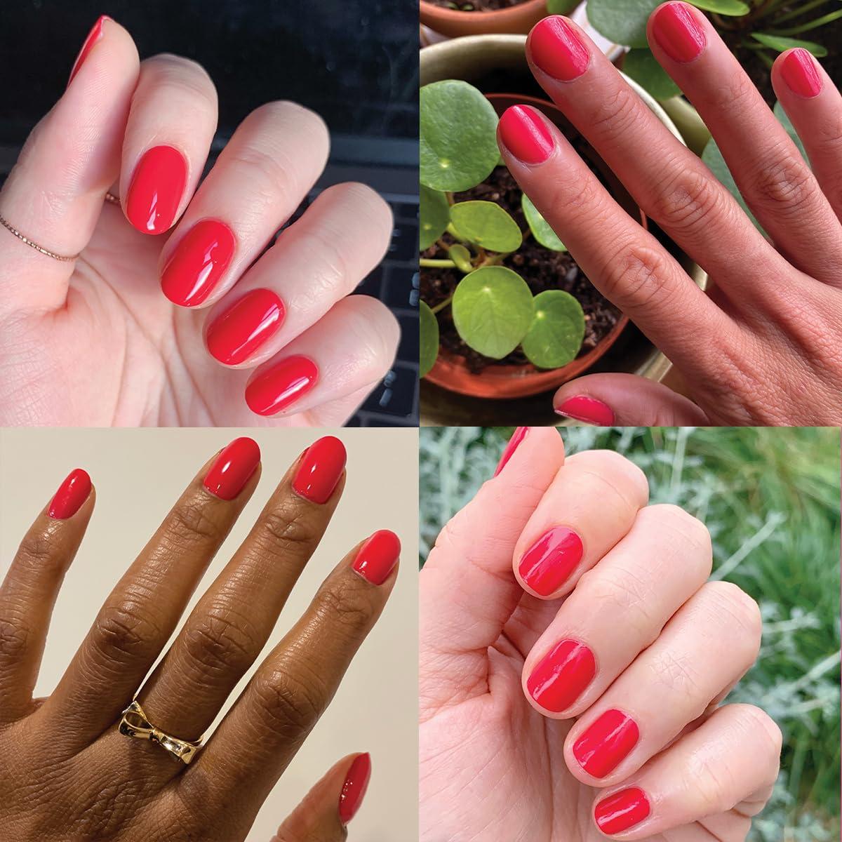 imageOlive ampamp June Long Lasting Nail Polish GelLike Finish No Lamp Needed Lasts up to 10 days SalonQuality Color at Home 15Free Vegan CrueltyFree ChipResistant Shine Social Studies Gunmetal BlueHibiscus