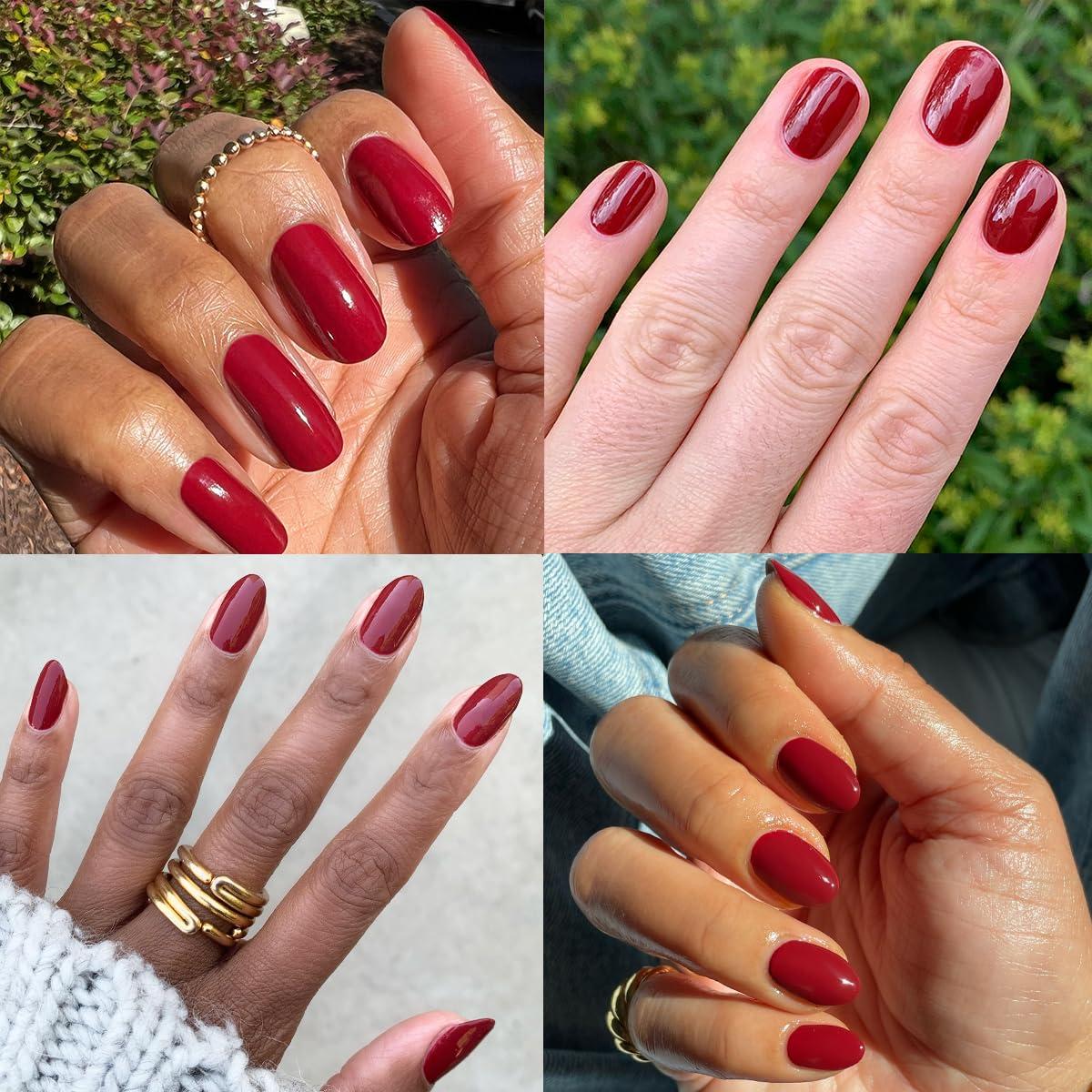 imageOlive ampamp June Long Lasting Nail Polish GelLike Finish No Lamp Needed Lasts up to 10 days SalonQuality Color at Home 15Free Vegan CrueltyFree ChipResistant Shine Social Studies Gunmetal BlueCozy Up