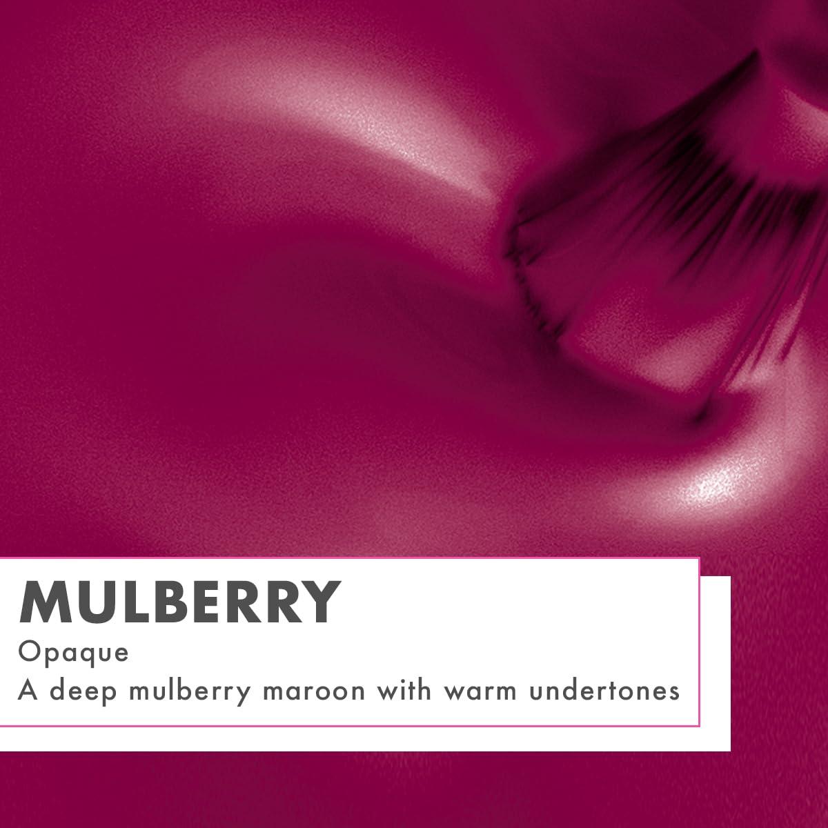 imageOlive ampamp June Quick Dry Nail Polish Instant FastDrying Smudgeproof Color 15free Vegan CrueltyFree Formula Lasts up to 5 Days SalonQuality Manicure Pedicure at HomeEnchanted Violet ShimmerMulberry