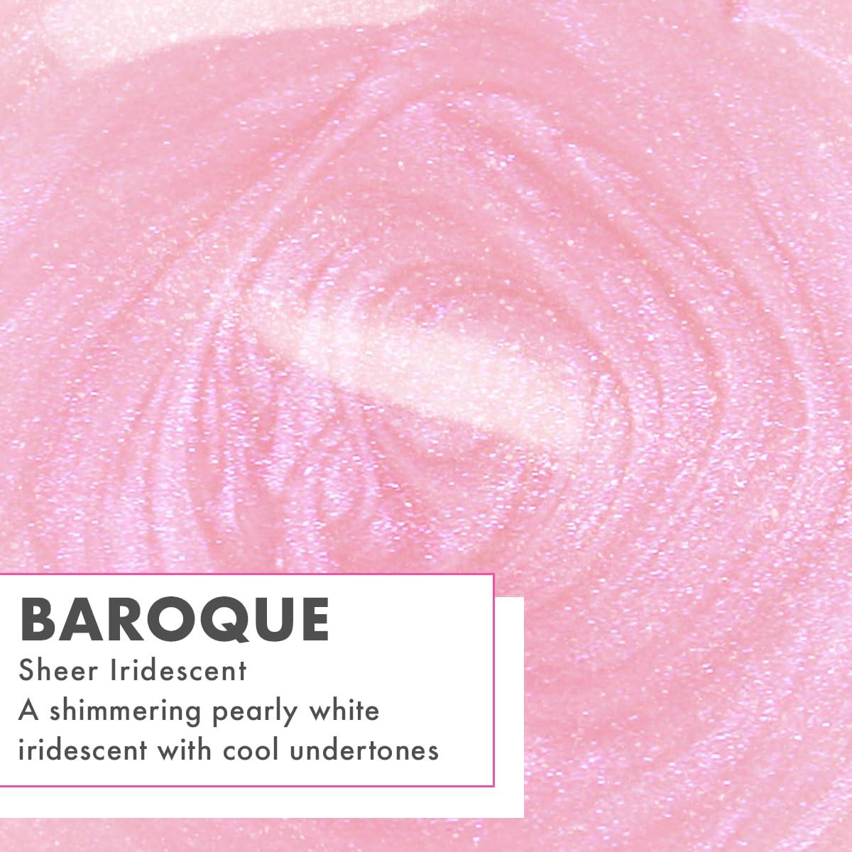 imageOlive ampamp June Quick Dry Nail Polish Instant FastDrying Smudgeproof Color 15free Vegan CrueltyFree Formula Lasts up to 5 Days SalonQuality Manicure Pedicure at HomeEnchanted Violet ShimmerBaroque