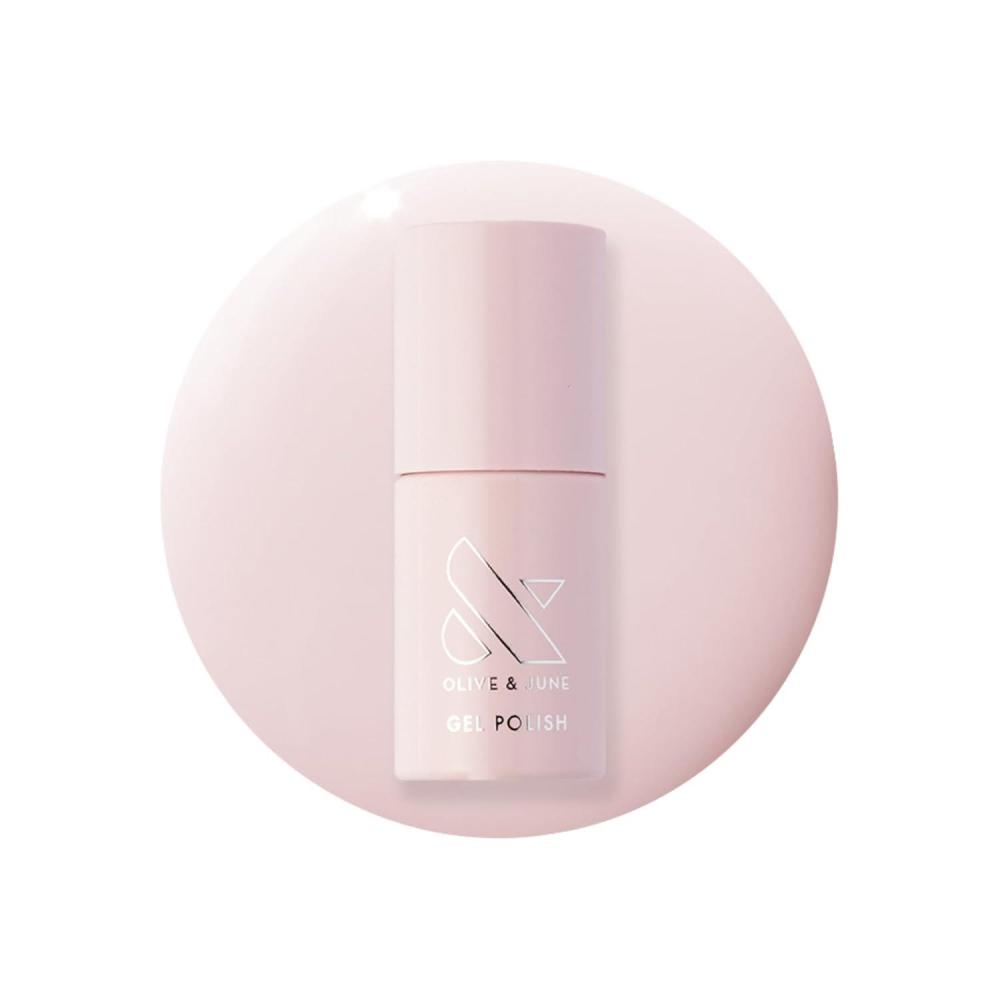 imageOlive ampamp June Gel Polish  UV LED Nail Lamp Needed  Long Lasting Formula  Up to 21 Days of Wear  DamageFree Removal  SalonQuality Manicure Pedicure at Home  Atlas  Pearly WhiteCCT