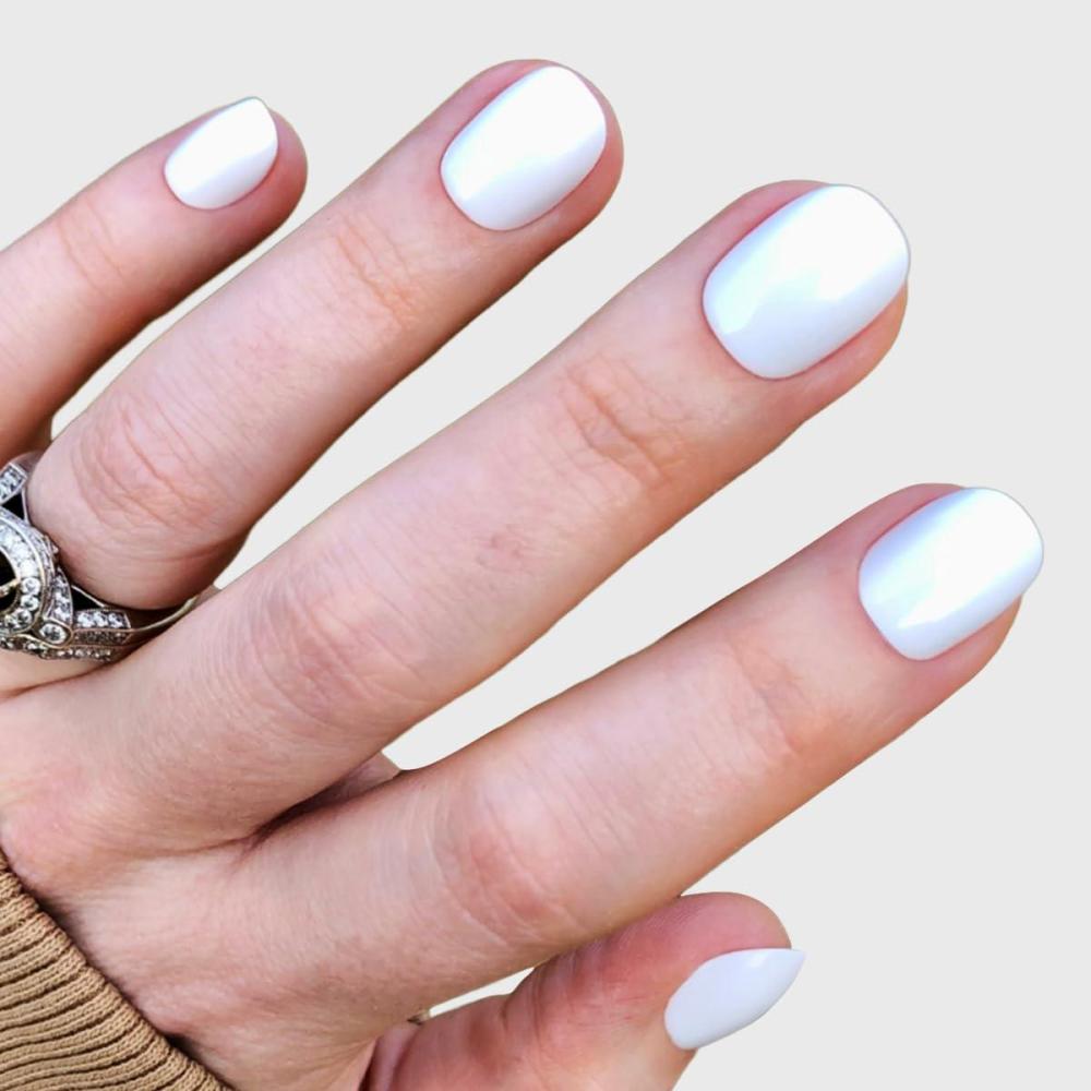 imageOlive ampamp June Instant Mani Press On Nails Glue  42 Fake Nails 21 Sizes  NonToxic LongLasting  Recycled Materials  Realistic LookHD