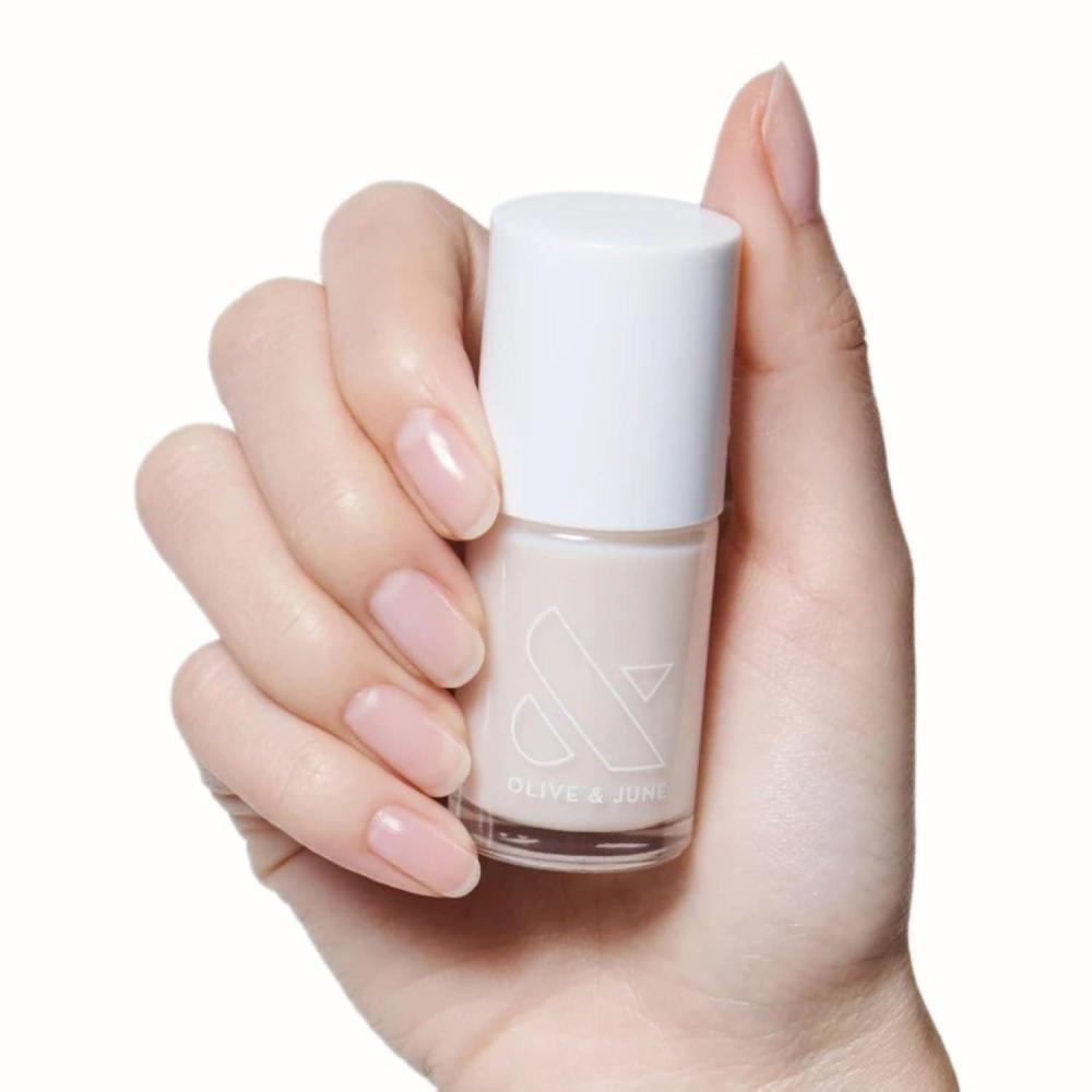 imageOlive ampamp June Long Lasting Nail Polish GelLike Finish No Lamp Needed Lasts up to 10 days SalonQuality Color at Home 15Free Vegan CrueltyFree ChipResistant Shine Social Studies Gunmetal BlueBEB