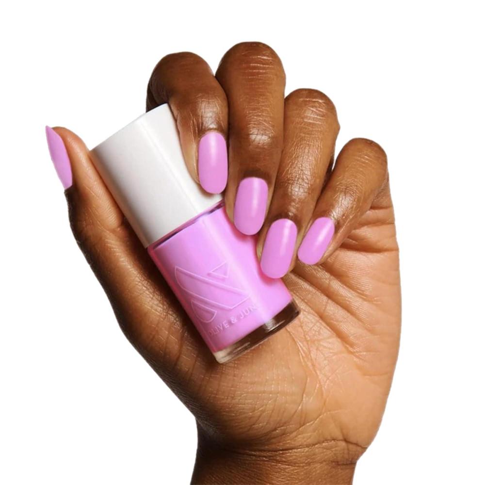 imageOlive ampamp June Long Lasting Nail Polish GelLike Finish No Lamp Needed Lasts up to 10 days SalonQuality Color at Home 15Free Vegan CrueltyFree ChipResistant Shine Social Studies Gunmetal BlueFierce Loving