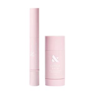 Olive & June Cuticle Hydration Set | Mini Cuticle Serum + Nourishing Balm | Hyaluronic Acid + Meadowfoam | Vegan & Cruelty-Free Nail Care Duo | Fragrance-Free, Dermatologist-Tested