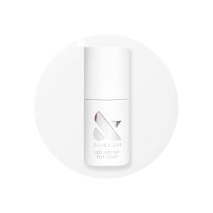 Olive & June Gel Polish Top Coat | UV LED Nail Lamp Needed | Long Lasting Formula | Up to 21 Days of Wear | Damage-Free Removal | Salon-Quality Manicure, Pedicure at Home | Vegan,HEMA-Free,Cruelty-Fre