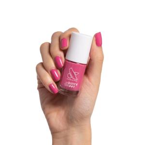 Olive & June Quick Dry Nail Polish | Instant Fast-Drying Smudgeproof Color | 15-free, Vegan Cruelty-Free Formula | Lasts up to 5 Days | Salon-Quality Manicure Pedicure at Home|Enchanted Violet Shimmer(Prom)