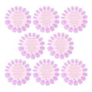 Super Stick Mani Adhesive Tabs Set | No Glue Needed | Use with Olive & June Press-On Nails | Non-Toxic Tabs | Easy On-Off, Non-Damaging | Realest Look | 7-Day Wear